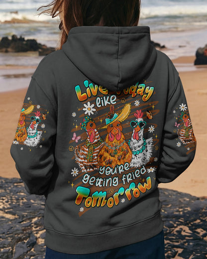 LIVE TODAY CHICKEN  ALL OVER PRINT  - TLTW1506263