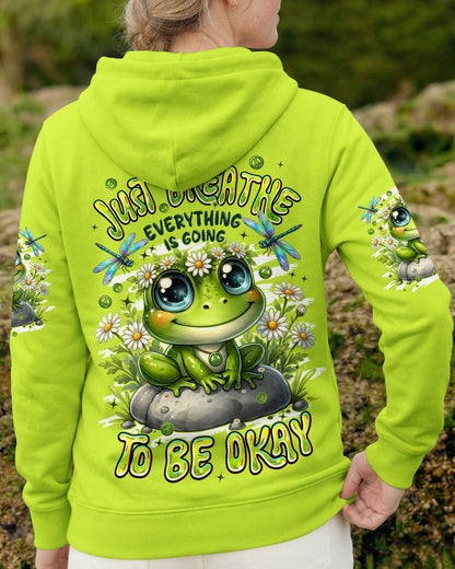 JUST BREATHE FROG ALL OVER PRINT - TYPQ2705261