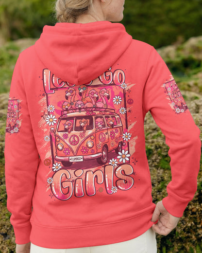LET'S GO GIRLS FLAMINGO ALL OVER PRINT - TYLN0707263