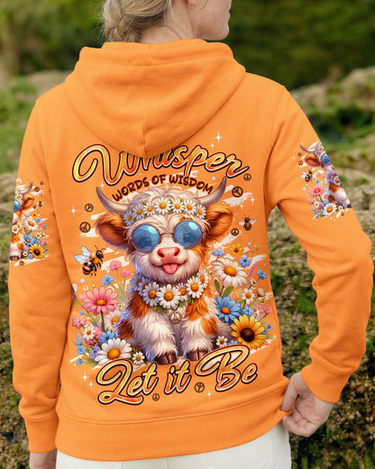 WHISPER WORDS OF WISDOM LET IT BE COW ALL OVER PRINT -TYPQ3005261