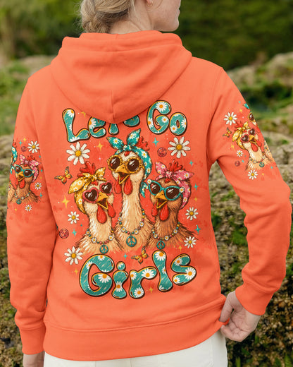 LET'S GO GIRLS CHICKEN ALL OVER PRINT - TLTW0107267