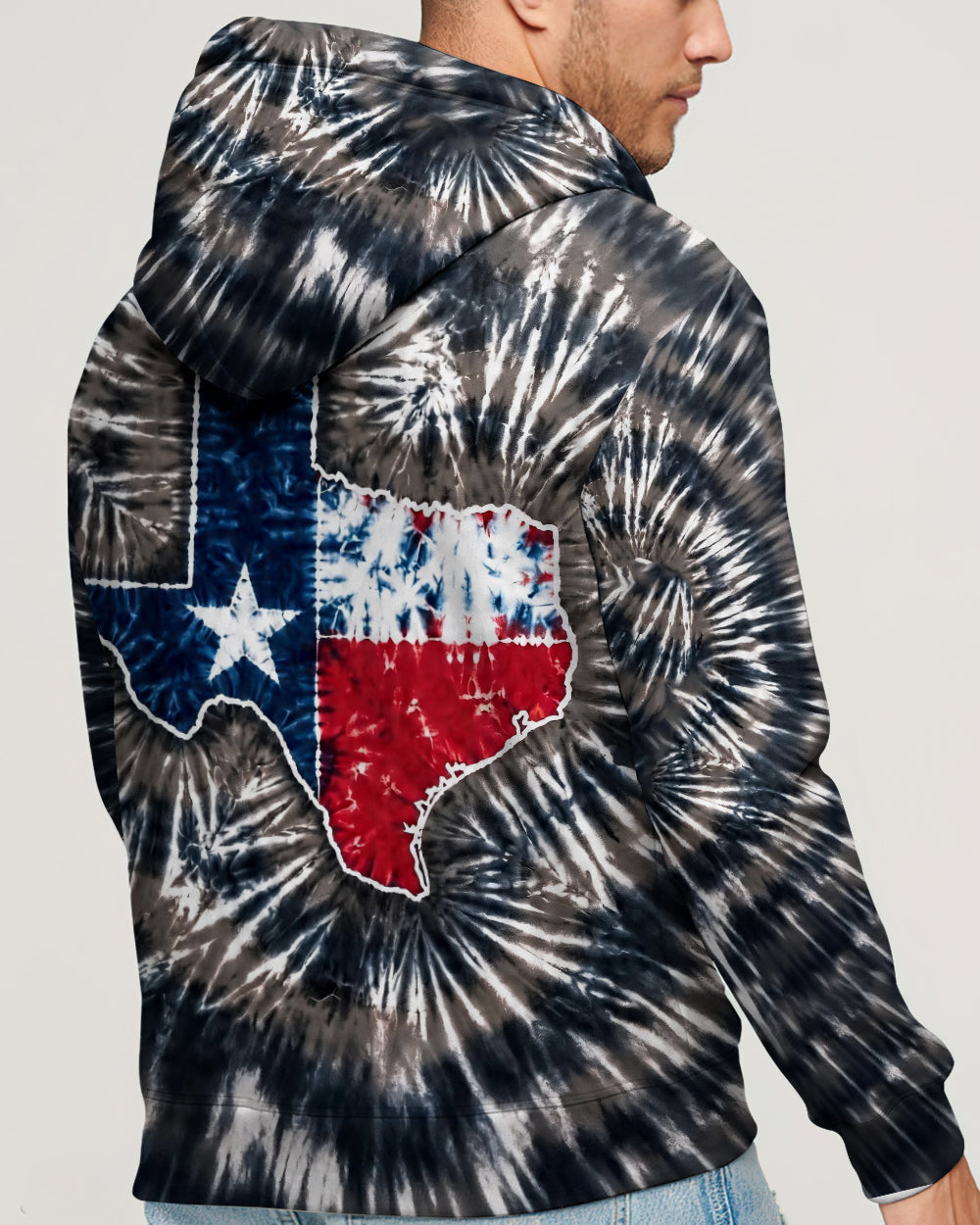 TEXAS MAP SWIRL ALL OVER PRINT - TLHG1206263