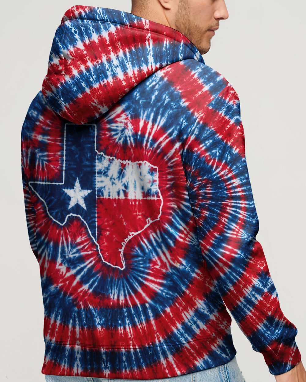 PAW PRINT TEXAS MAP SWIRL ALL OVER PRINT - TLNT1206262