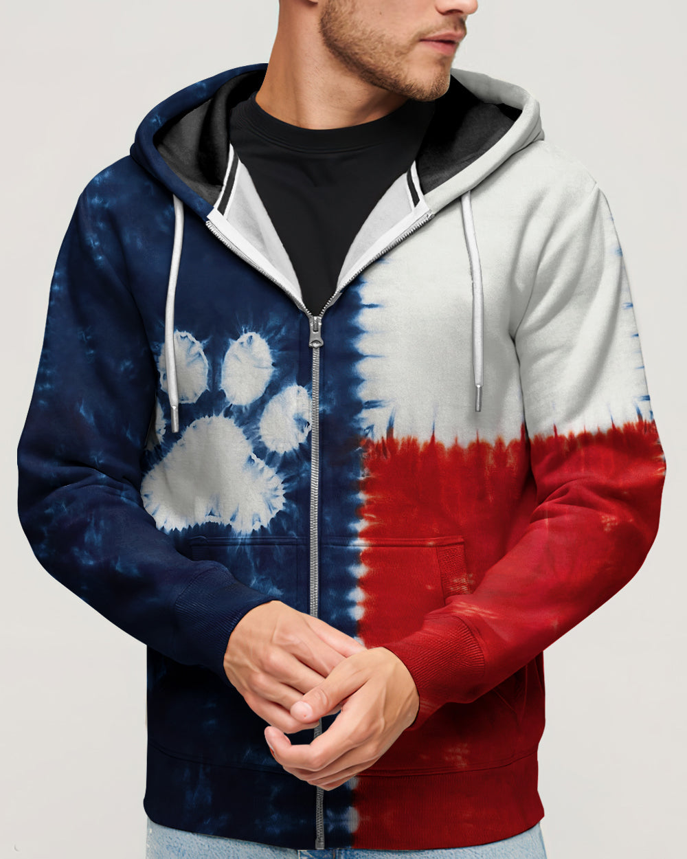 PAW PRINT TEXAS PATTERN ALL OVER PRINT   - TLTW1206263