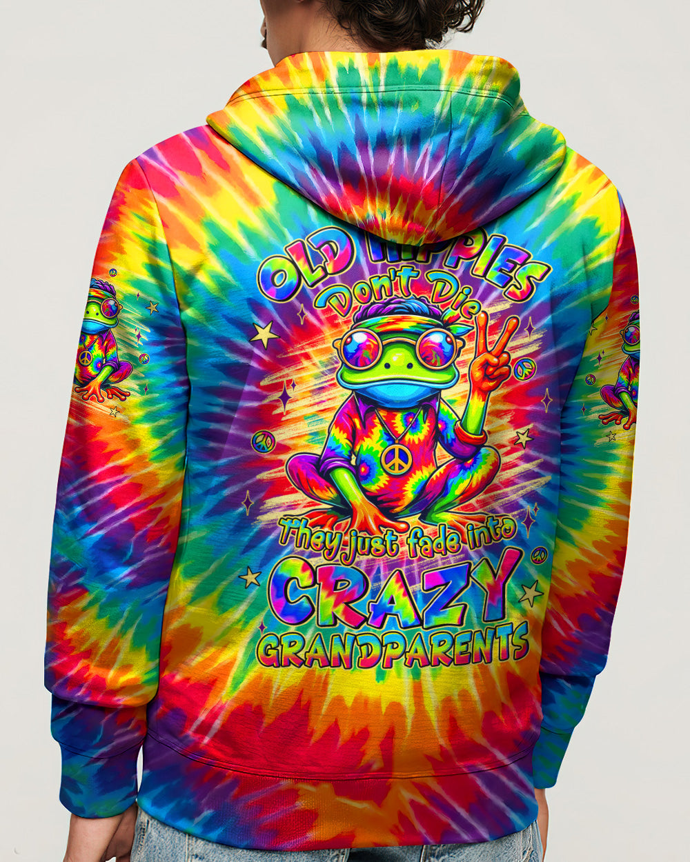 OLD HIPPIES FROG ALL OVER PRINT - TYLN2805262