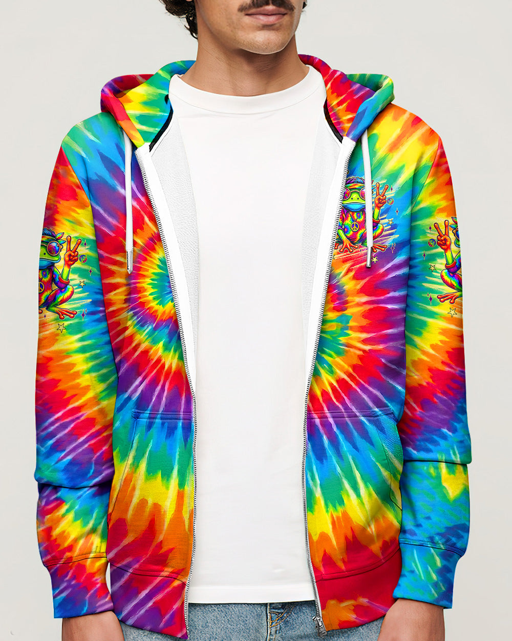 OLD HIPPIES FROG ALL OVER PRINT - TYLN2805262