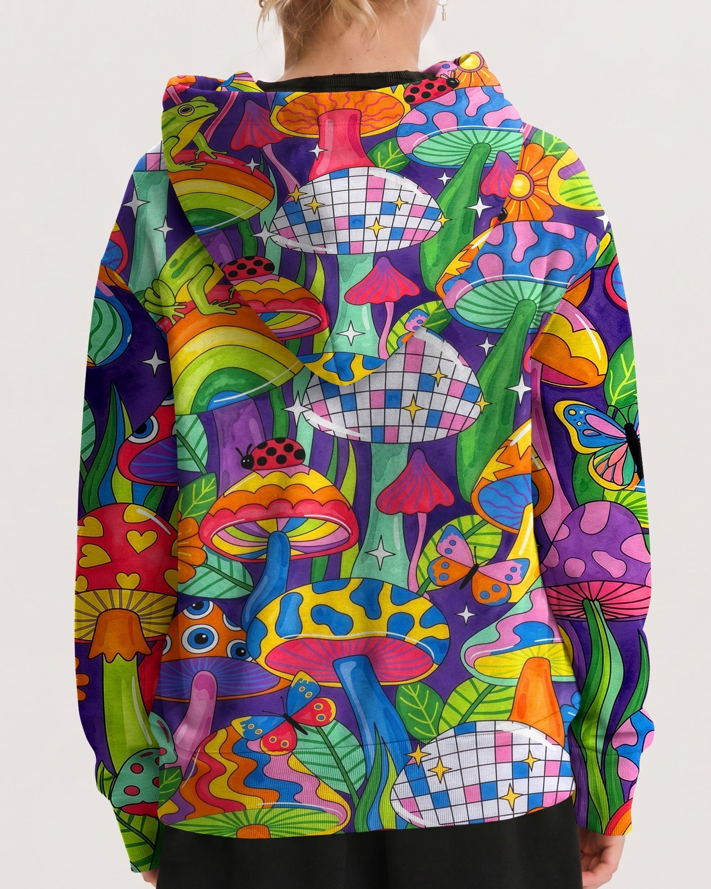 GROOVY MUSHROOM DISCO PARTY ALL OVER PRINT - RITD0906262