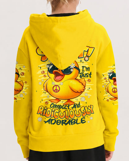 I'M NOT SHORT DUCK HIPPIE KIDS ALL OVER PRINT - TYPQ1206261