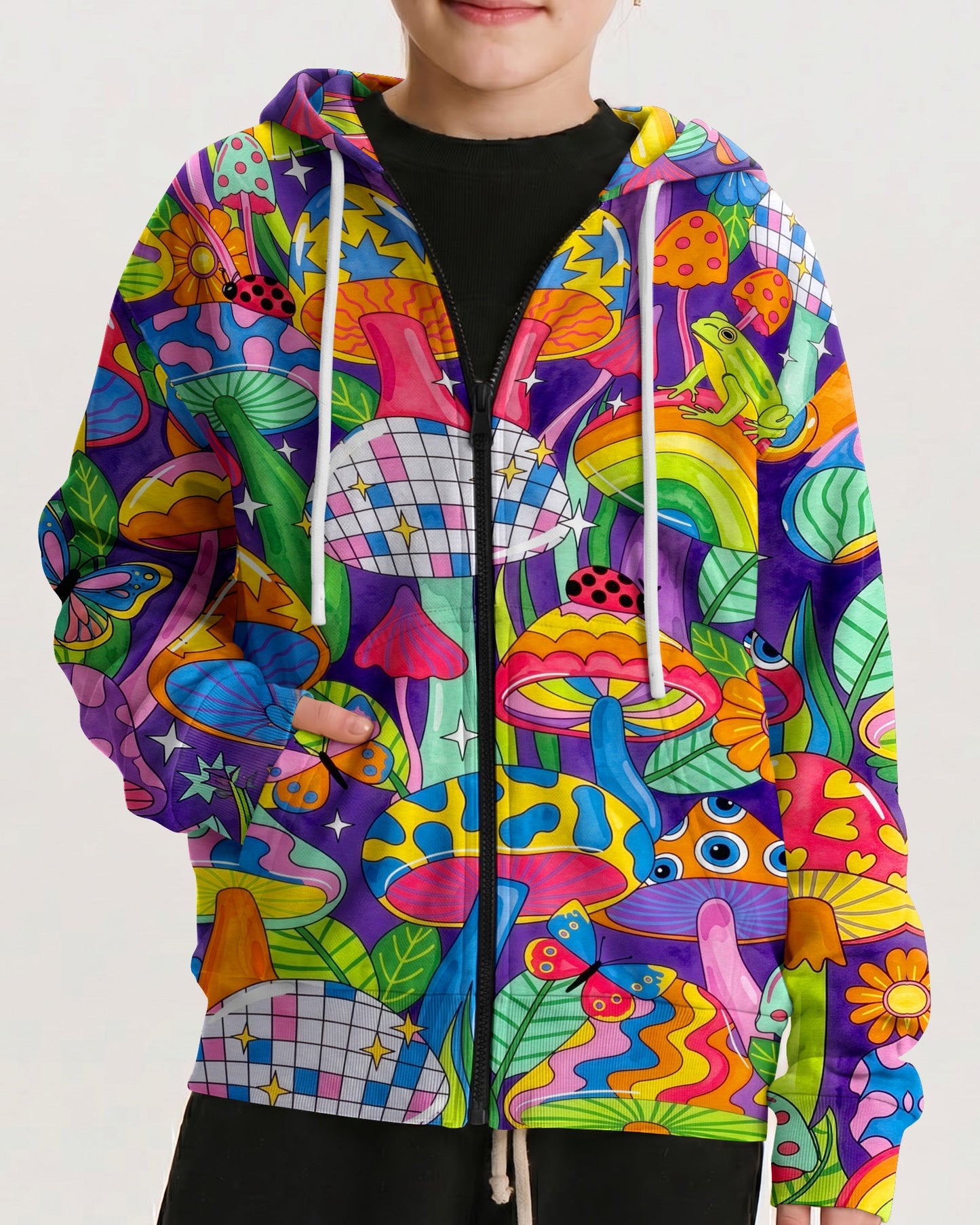 GROOVY MUSHROOM DISCO PARTY ALL OVER PRINT - RITD0906262