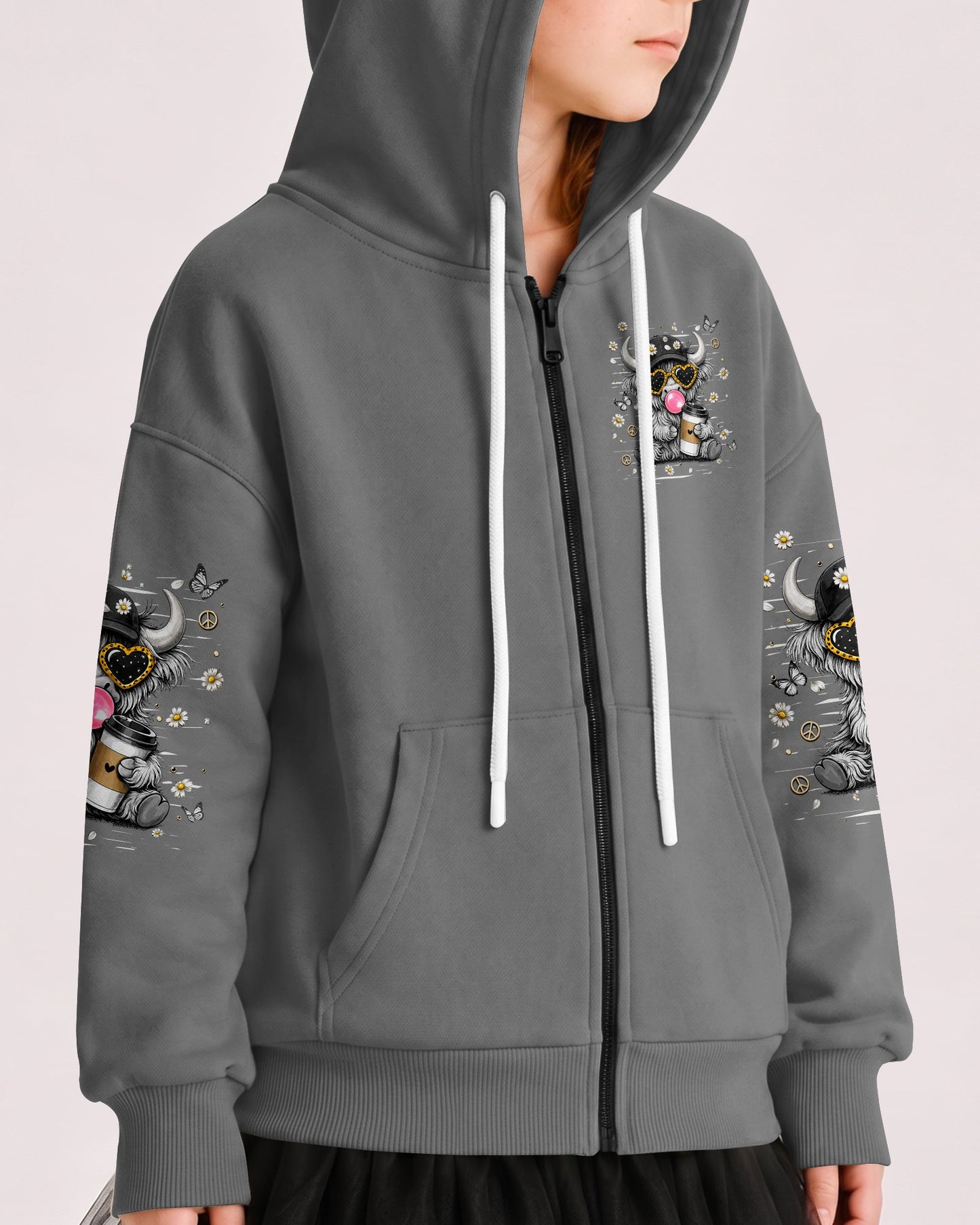 SUCK IT UP BUTTERCUP COW KIDS ALL OVER PRINT  - TLHN0806264