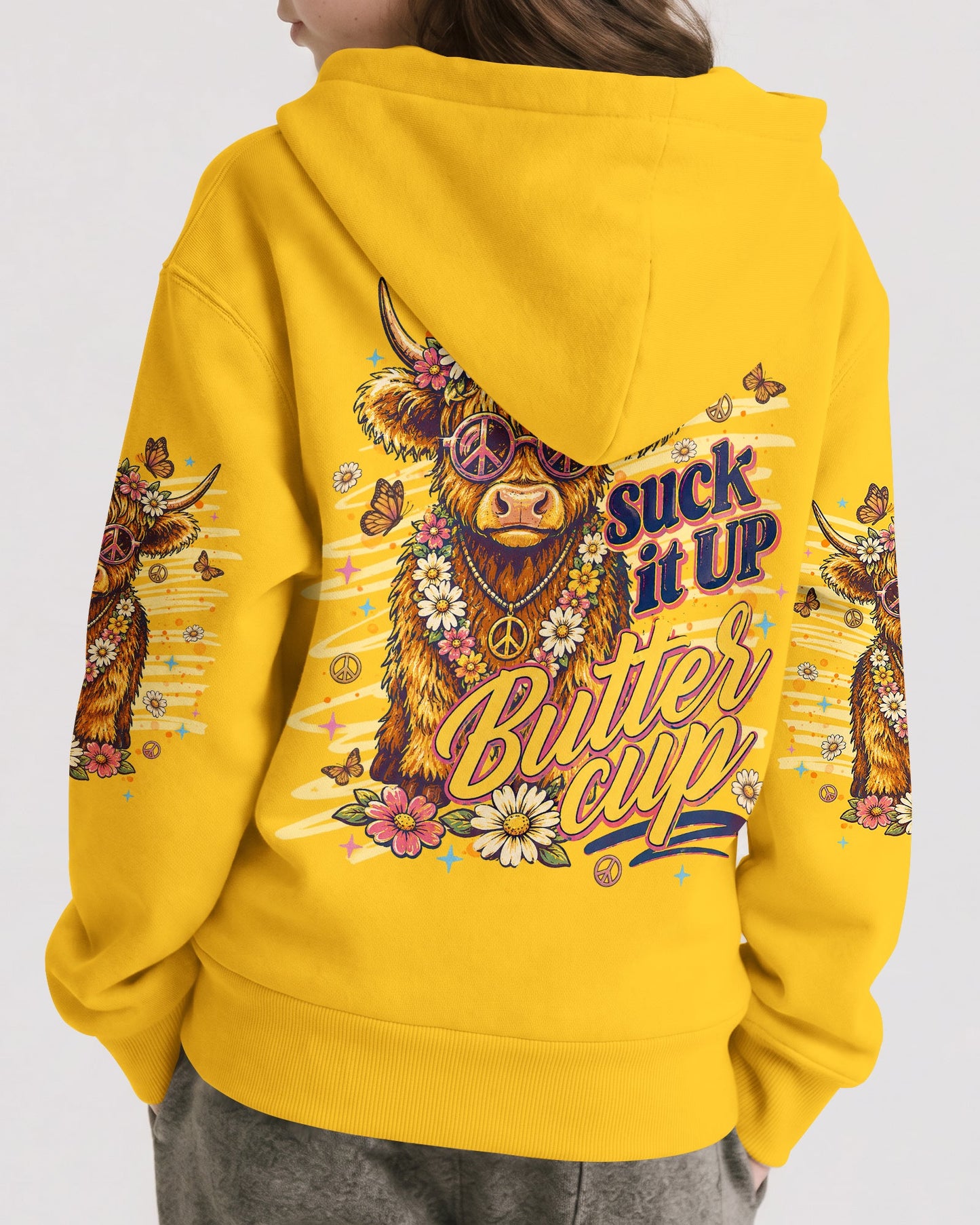 SUCK IT UP BUTTERCUP COW KIDS ALL OVER PRINT - TLNT0806262