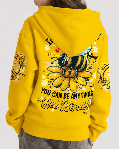 IN A WORLD WHERE YOU CAN BE ANYTHING BEE KIND KIDS ALL OVER PRINT - TYQY1106264