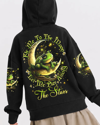 FLY ME TO THE MOON FROG KIDS ALL OVER PRINT - YHDU1812233