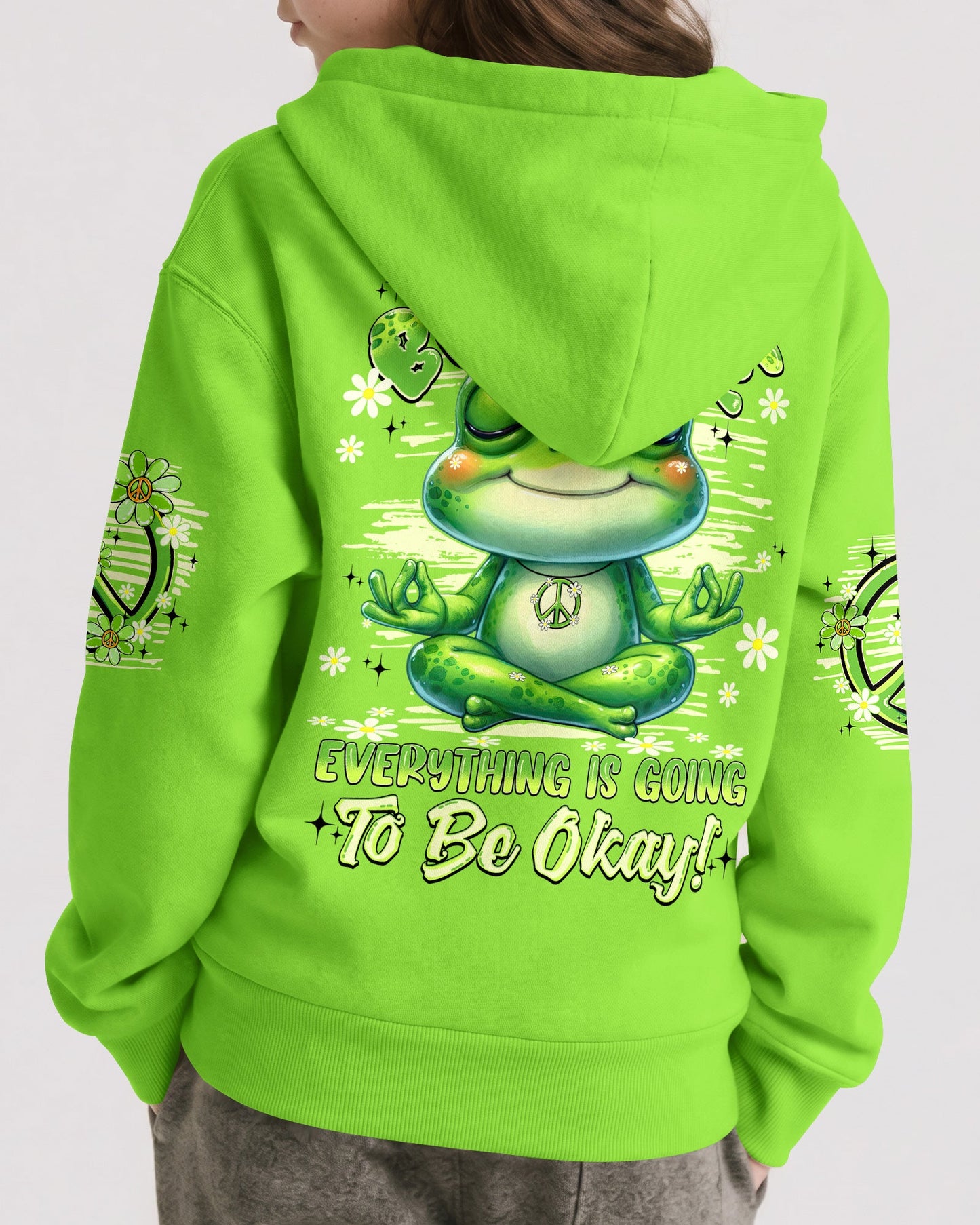 JUST BREATHE FROG KIDS ALL OVER PRINT - TYQY0506262