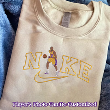 Load image into Gallery viewer, Personalized Embroidered Basketball Player Hoodie Sweatshirt T-Shirt
