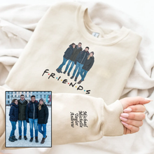 Load image into Gallery viewer, Personalized Embroidered Friends Hoodie Sweatshirt T-Shirt
