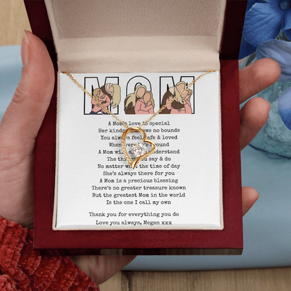 Personalized Mom Forever Love Necklace