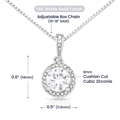 Personalized Mom Eternal Hope Necklace
