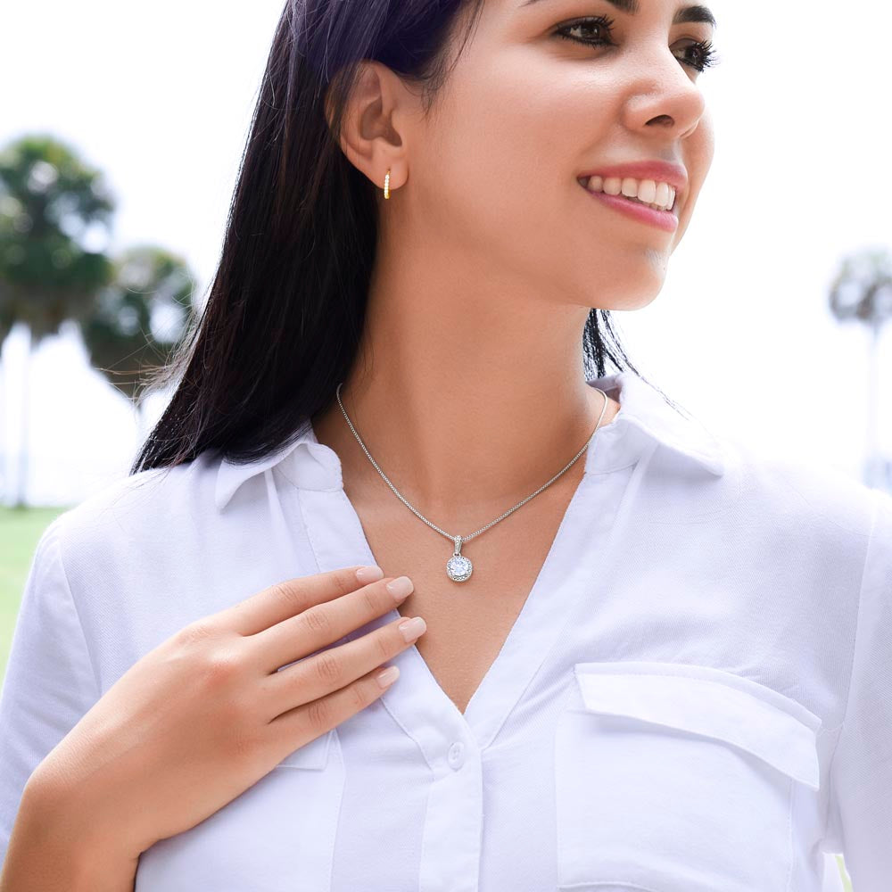 Personalized Mom Eternal Hope Necklace