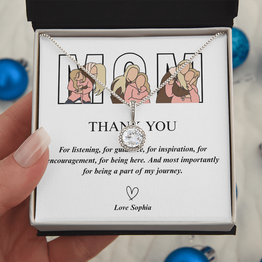 Personalized Mom Eternal Hope Necklace
