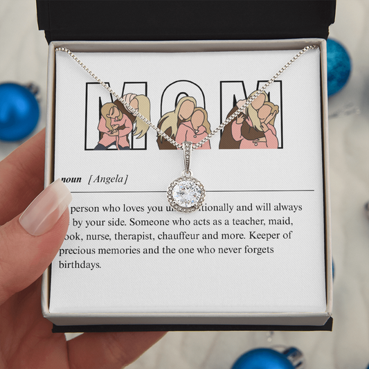 Personalized Mom Eternal Hope Necklace
