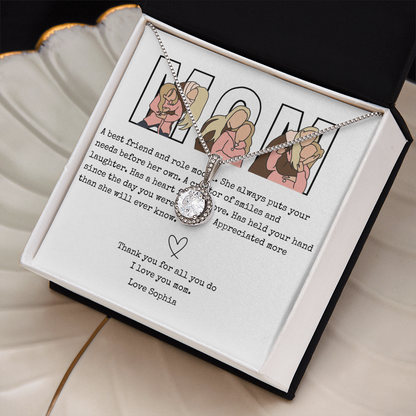Personalized Mom Eternal Hope Necklace