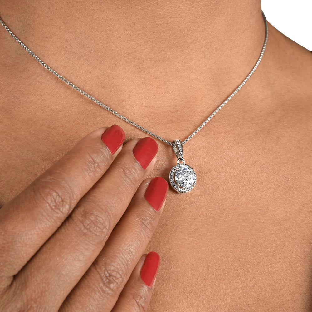 Personalized Mom Eternal Hope Necklace