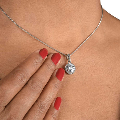 Personalized Mom Eternal Hope Necklace