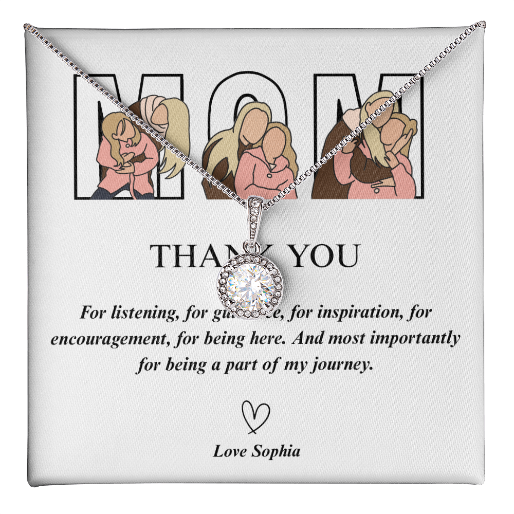 Personalized Mom Eternal Hope Necklace