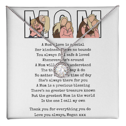 Personalized Mom Eternal Hope Necklace