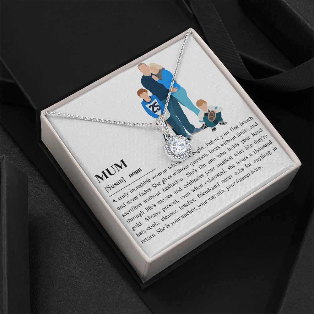 Personalized Mum Eternal Hope Necklace