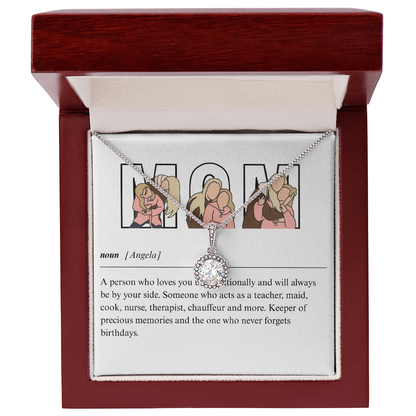 Personalized Mom Eternal Hope Necklace