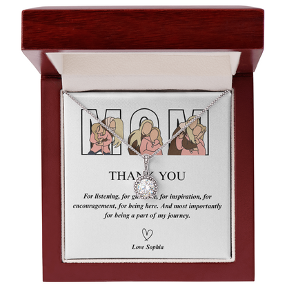 Personalized Mom Eternal Hope Necklace