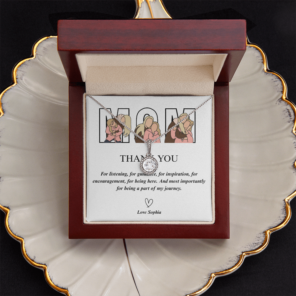 Personalized Mom Eternal Hope Necklace