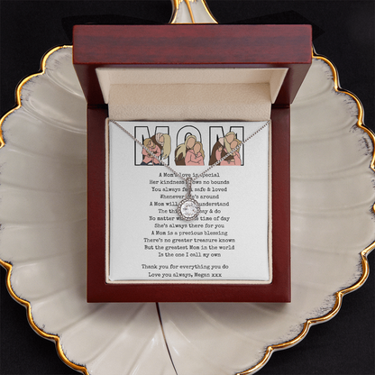Personalized Mom Eternal Hope Necklace