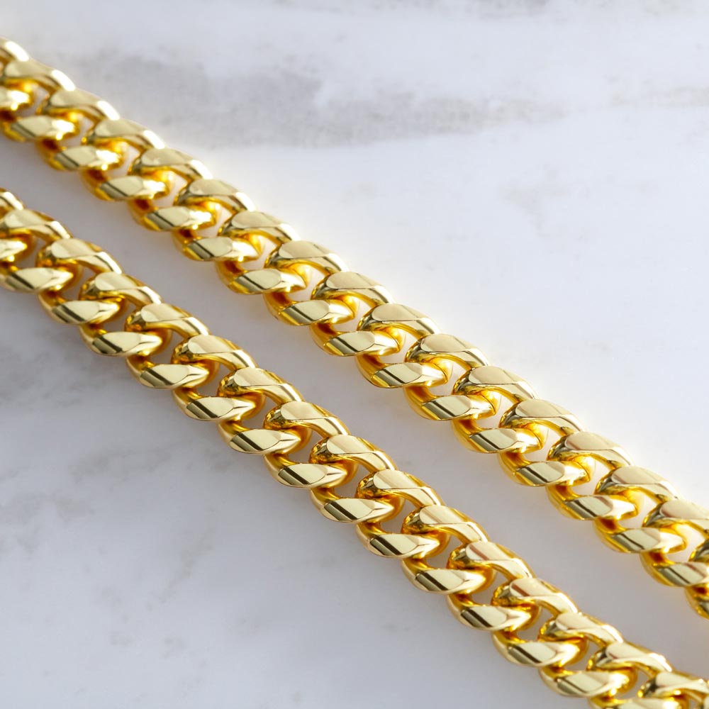 Personalized My Love Cuban Link Chain