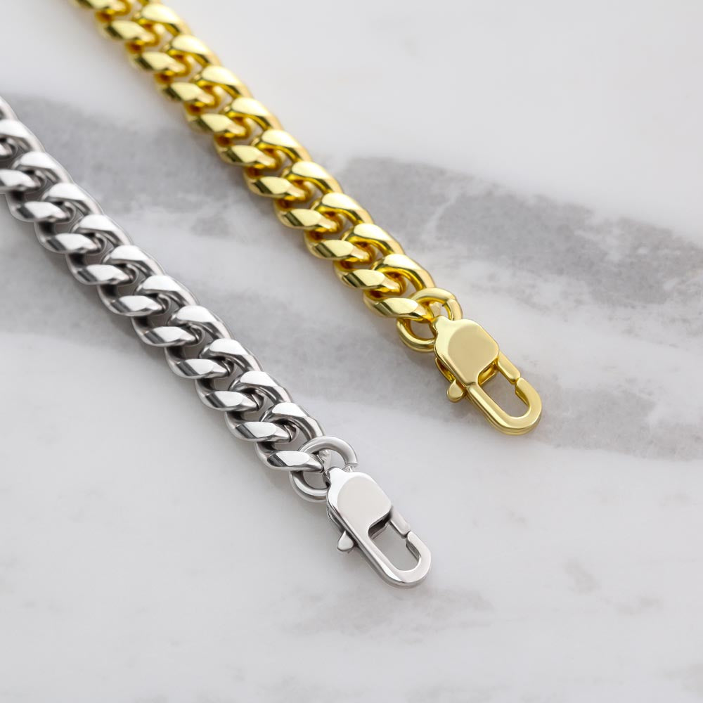 Personalized My Love Cuban Link Chain