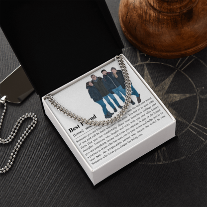 Personalized Best Friend Cuban Link Chain