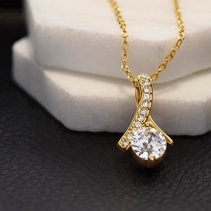 Personalized Mom  Alluring Beauty Necklace