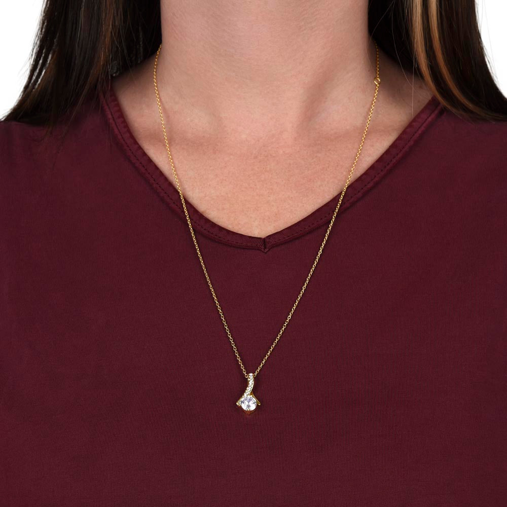 Personalized Mom  Alluring Beauty Necklace