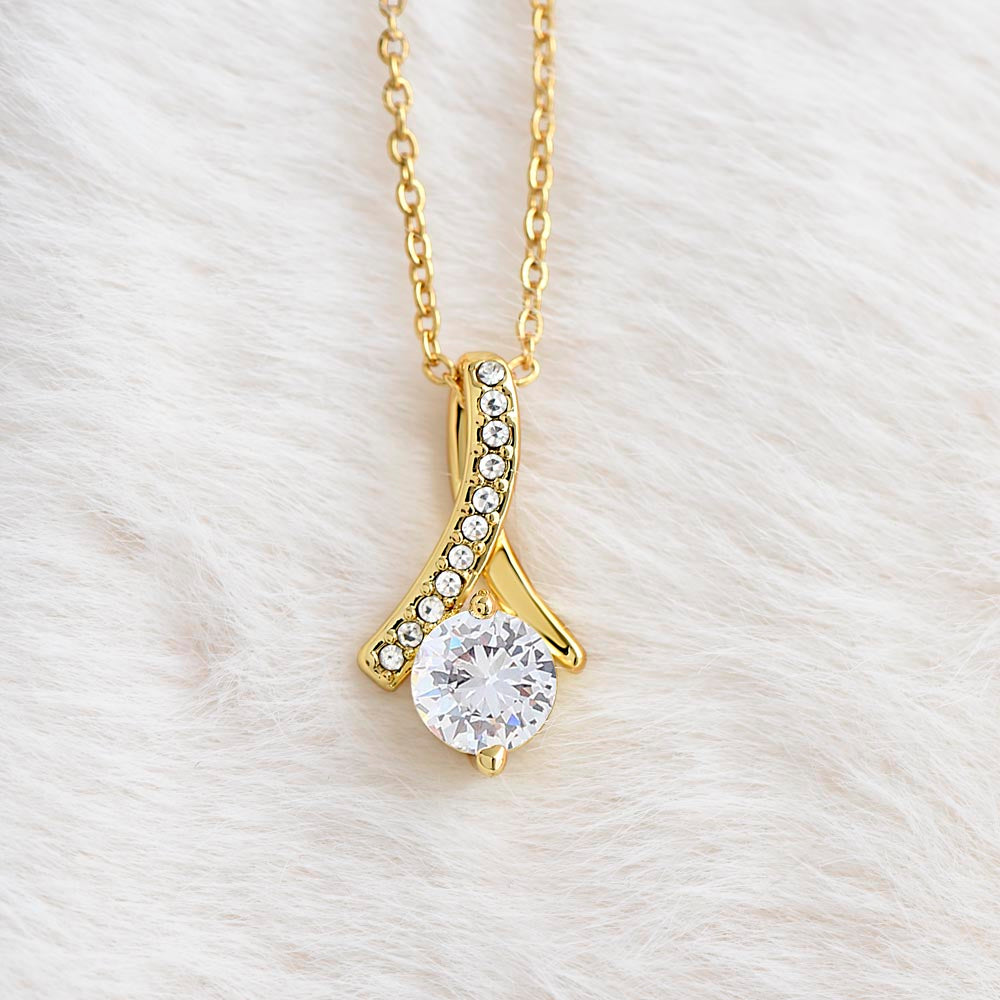 Personalized Mom  Alluring Beauty Necklace