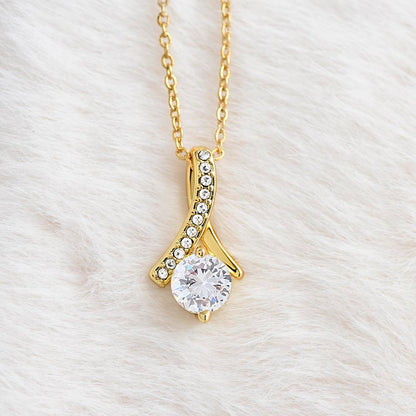 Personalized Mom  Alluring Beauty Necklace