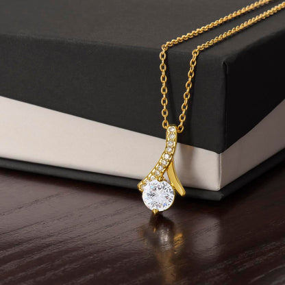 To My Wife Alluring Beauty Necklace With 2 Photos