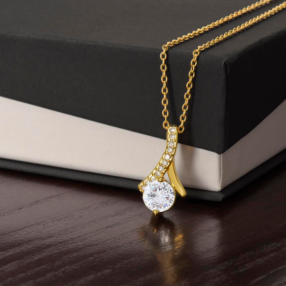 Personalized Mom  Alluring Beauty Necklace