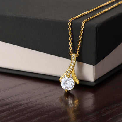 Personalized Mom  Alluring Beauty Necklace