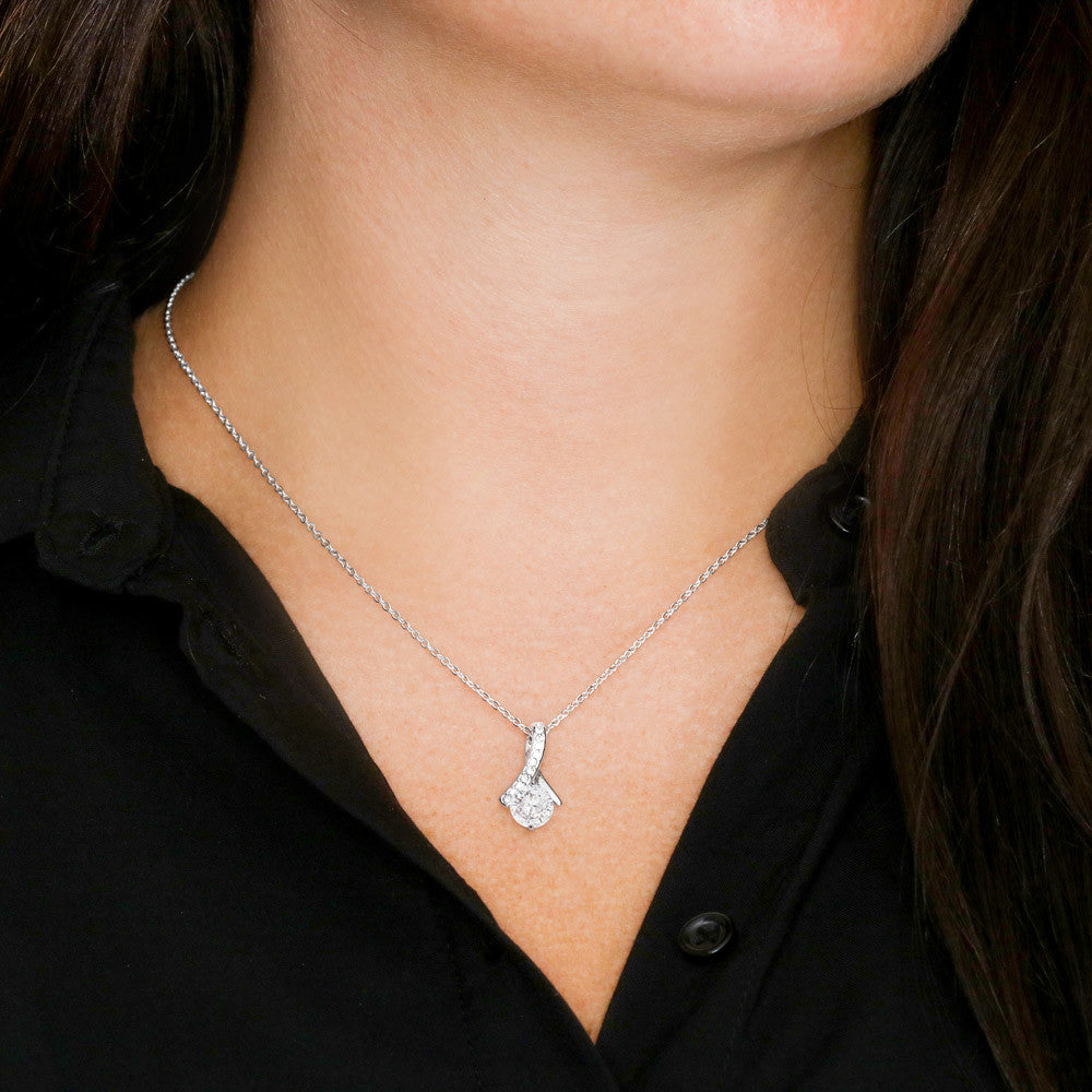 Personalized Mom  Alluring Beauty Necklace