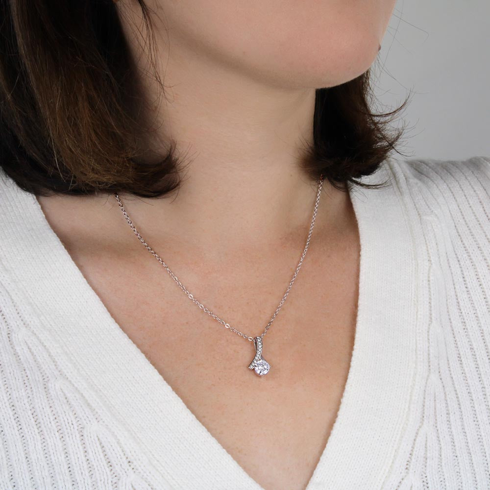Personalized Mom  Alluring Beauty Necklace