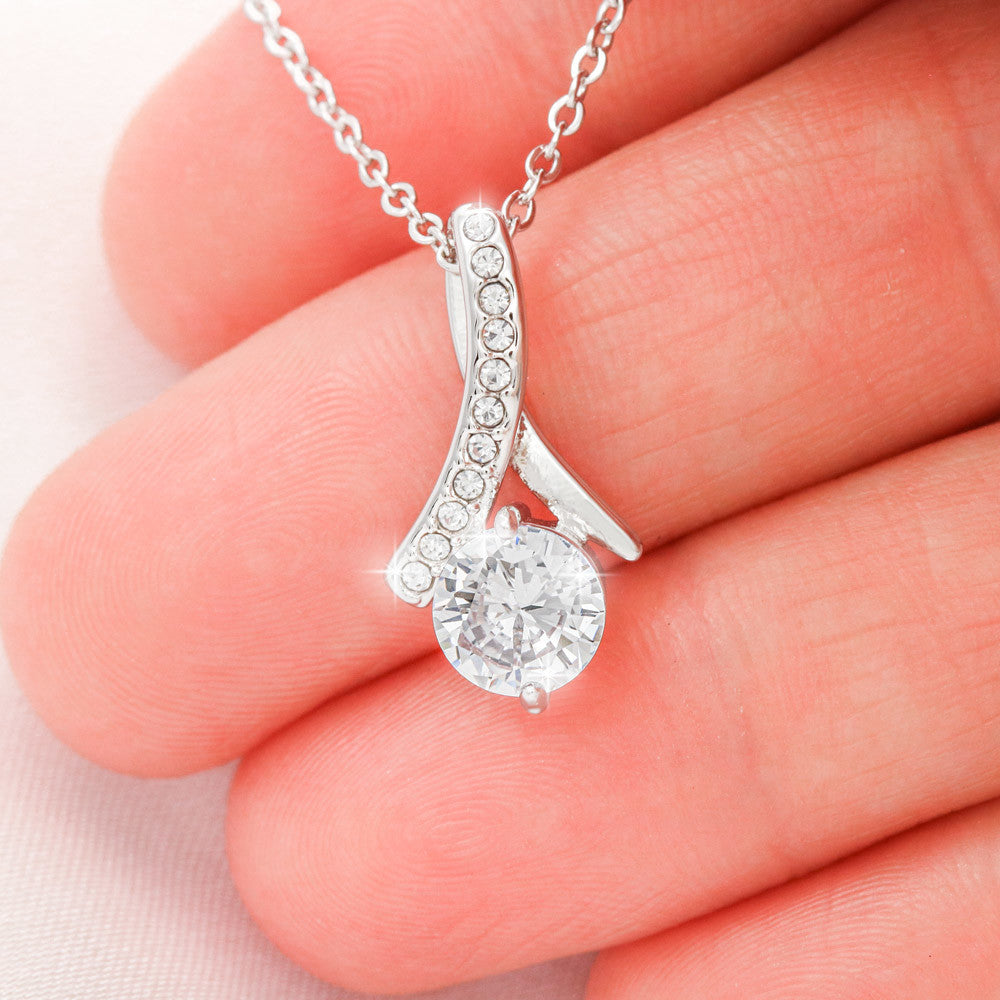 Personalized Mom  Alluring Beauty Necklace