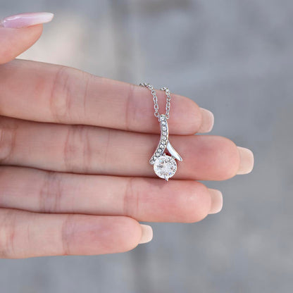 Personalized Mom  Alluring Beauty Necklace