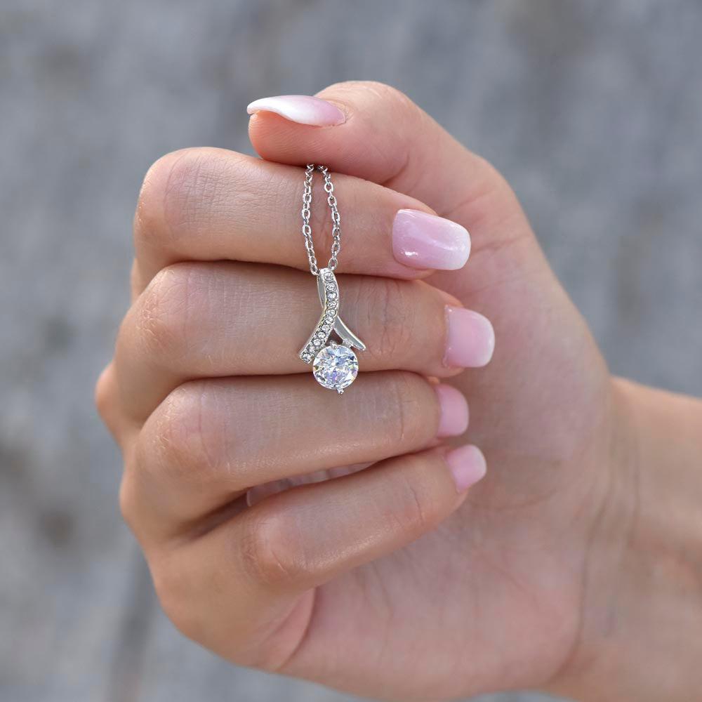 Personalized Mum  Alluring Beauty Necklace